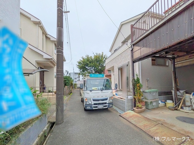 前面道路含む現地写真(2024年10月撮影)