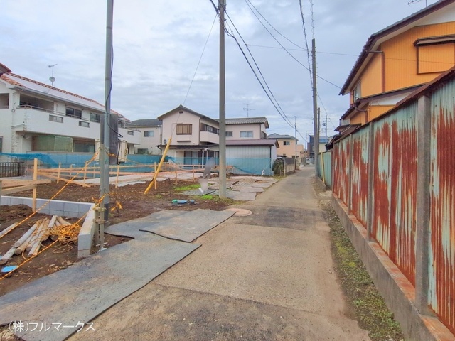 前面道路含む現地写真(2024年11月撮影)