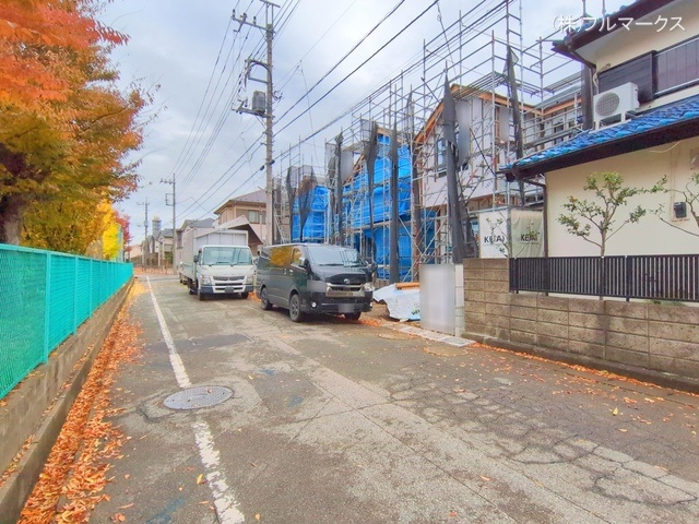 前面道路含む現地写真(2024年11月撮影)