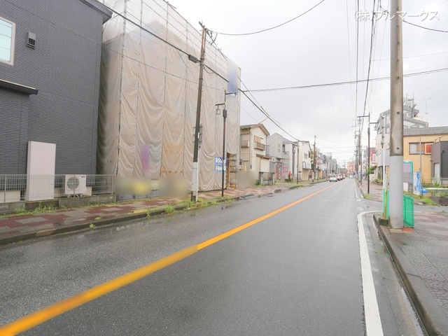 前面道路含む現地写真(2024年7月撮影)