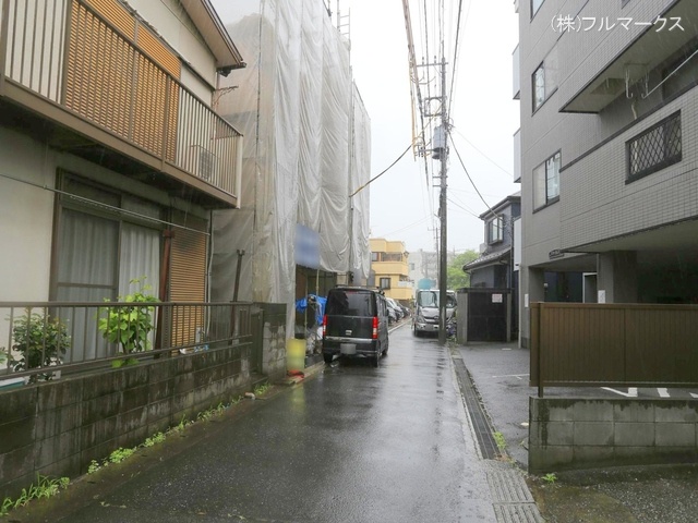 前面道路含む現地写真(2024年6月撮影)