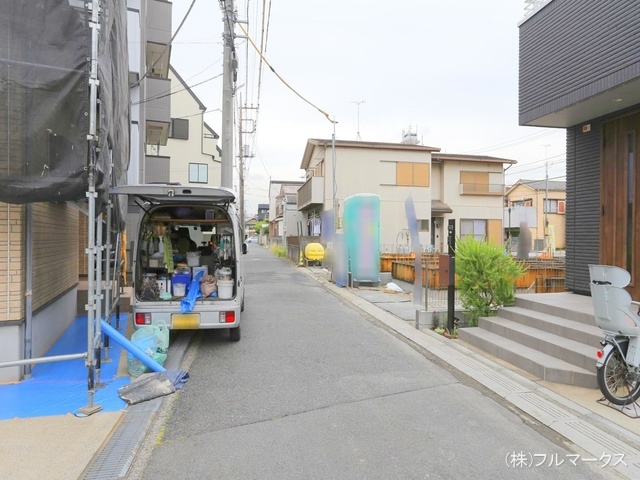 前面道路含む現地写真(2024年6月撮影)