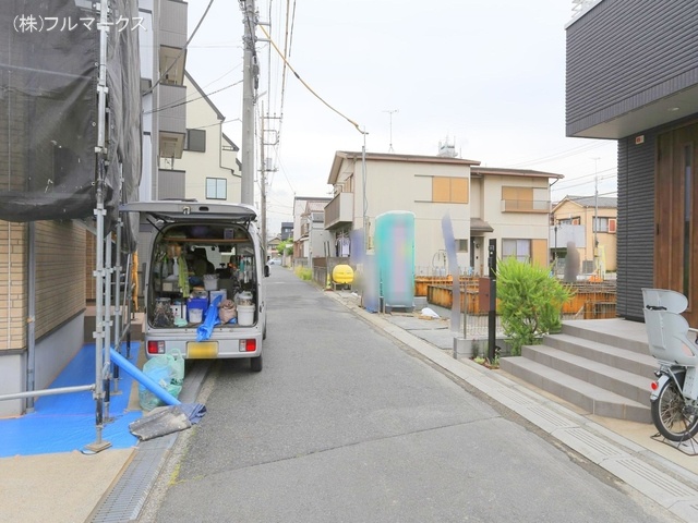 前面道路含む現地写真(2024年6月撮影)