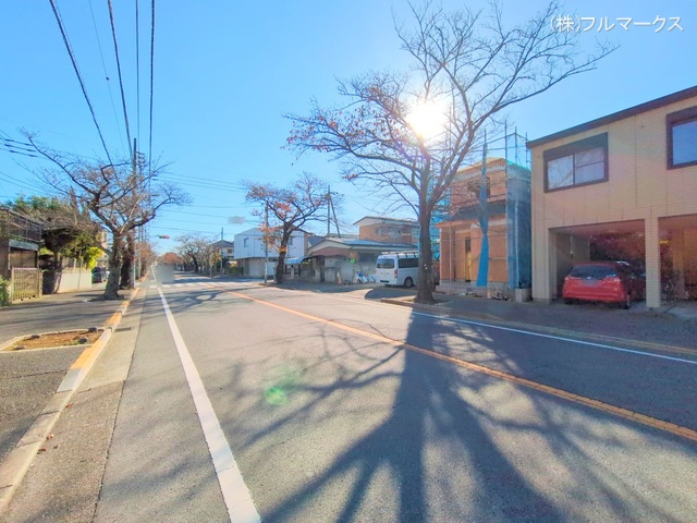 前面道路含む現地写真(2024年11月撮影)